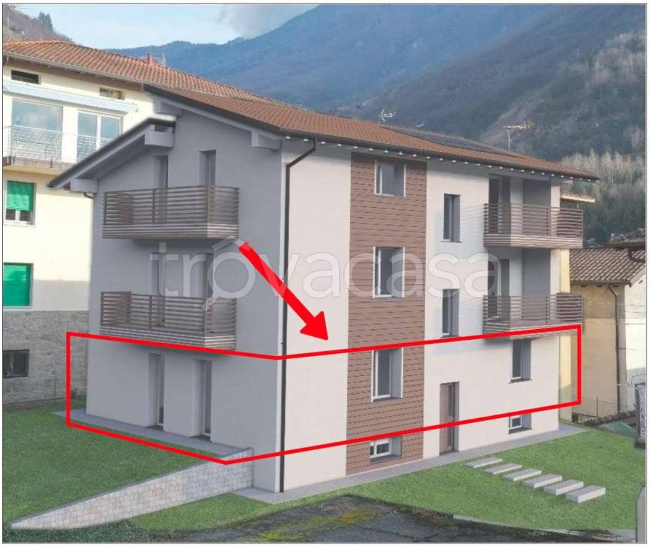 appartamento in vendita a Pisogne