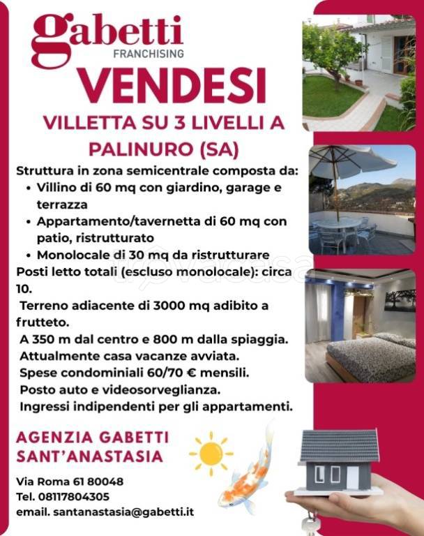 appartamento in vendita a Centola in zona Palinuro
