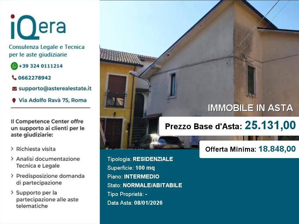 appartamento in vendita a Montemiletto