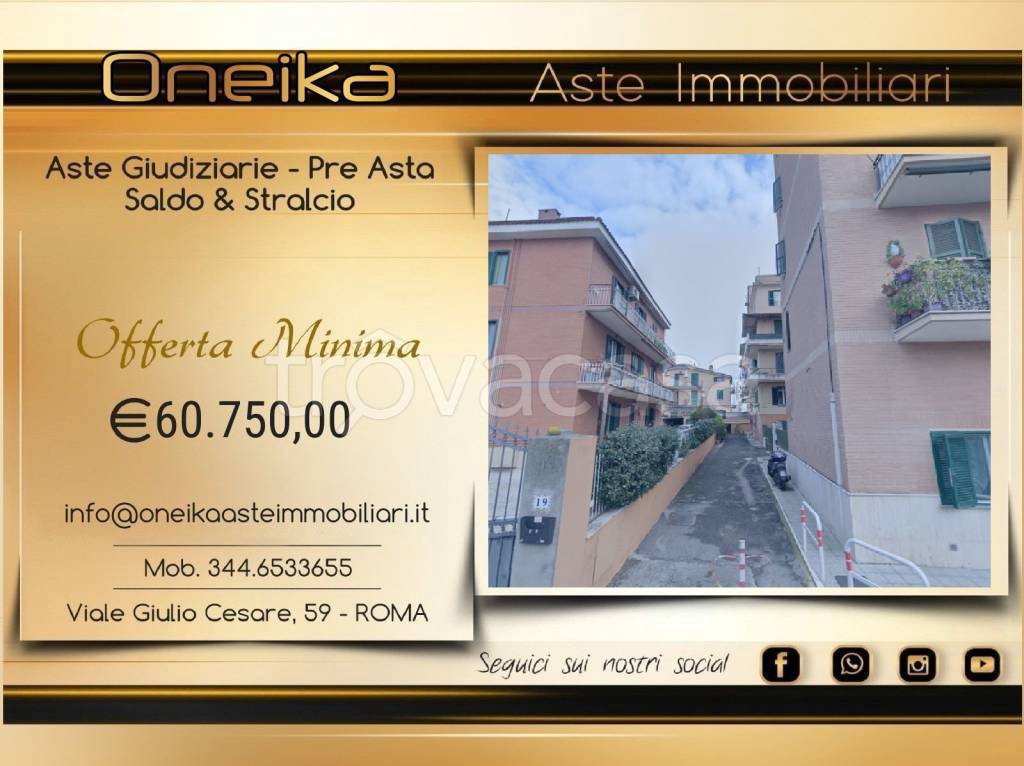 appartamento in vendita a Roma in zona Tor Sapienza