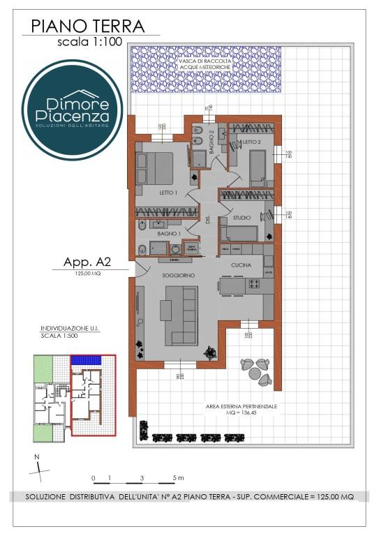 appartamento in vendita a Piacenza in zona Stadio