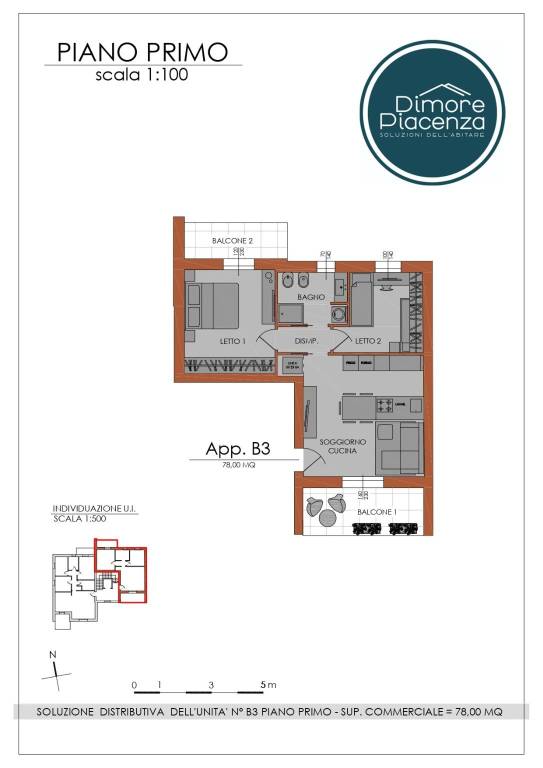 appartamento in vendita a Piacenza in zona Stadio