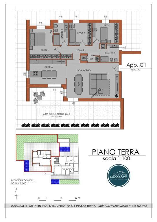appartamento in vendita a Piacenza in zona Stadio