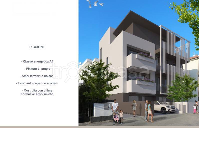 appartamento in vendita a Riccione in zona Alba