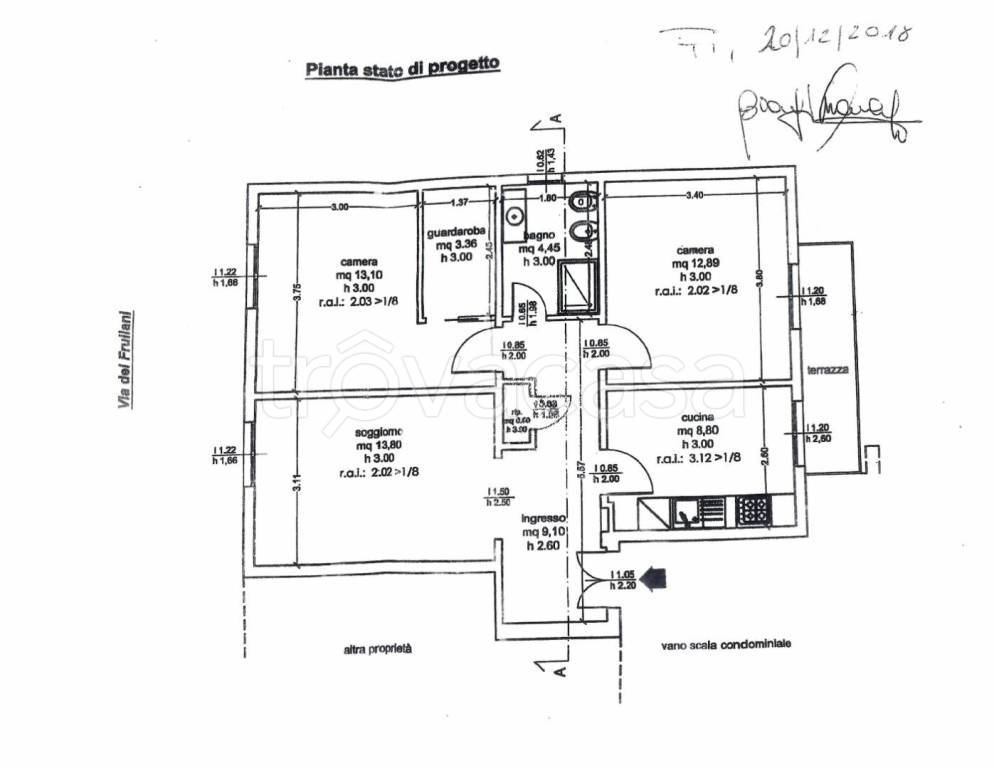 appartamento in vendita a Firenze in zona Coverciano