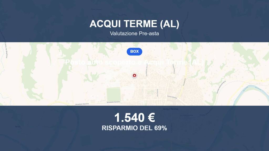 box auto in vendita ad Acqui Terme