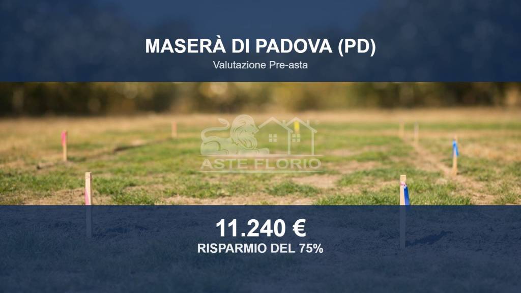 terreno in vendita a Maserà di Padova in zona Bertipaglia