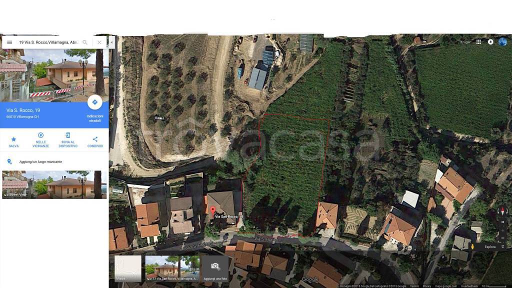 Terreno Residenziale in vendita a Villamagna via San Rocco, 19-21