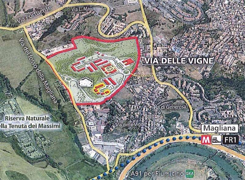 Terreno Residenziale in vendita a Roma vicolo del Fosso della Torretta