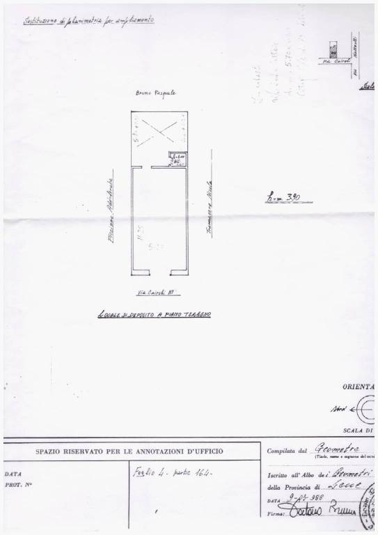 Appartamento in in vendita da privato ad Aradeo via Cairoli, 04