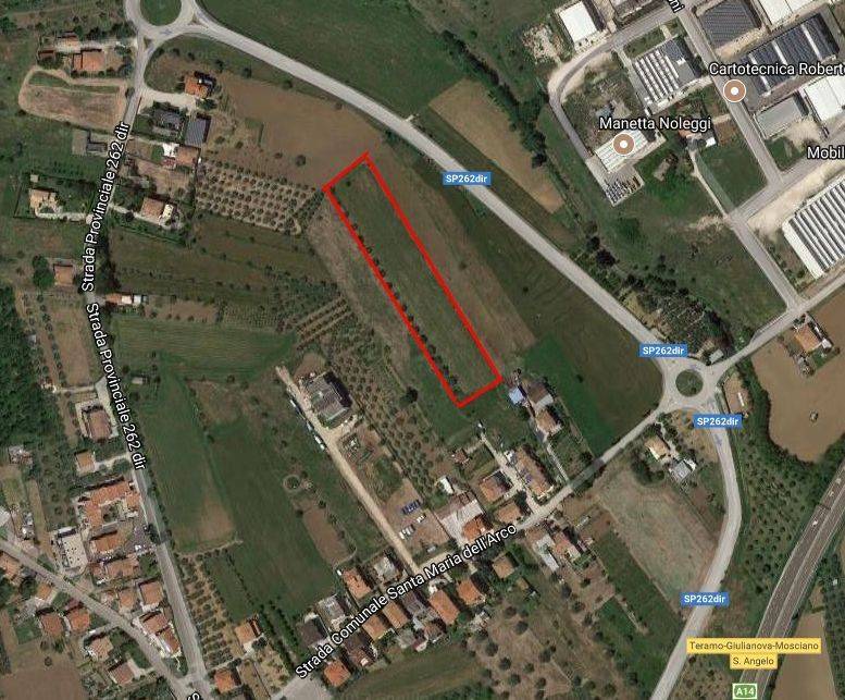 Terreno Residenziale in vendita a Mosciano Sant'Angelo contrada Santa Maria dell'Arco