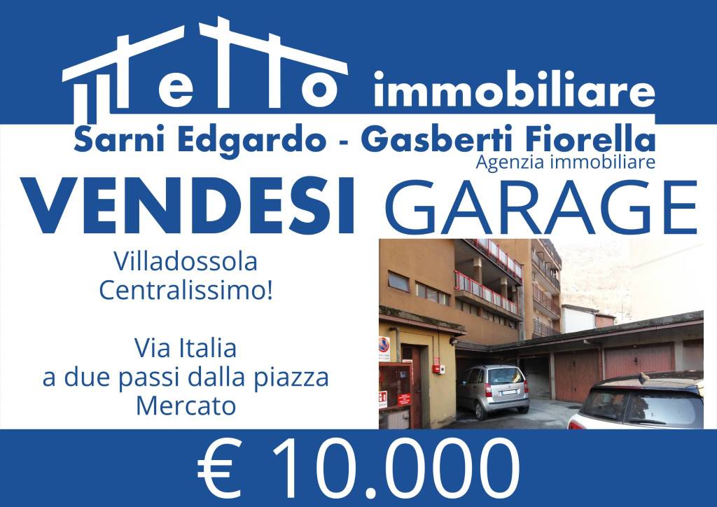 Garage in vendita a Villadossola corso Italia
