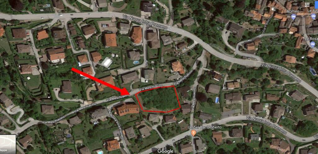 Terreno Residenziale in vendita ad Arizzano via Meschiavino