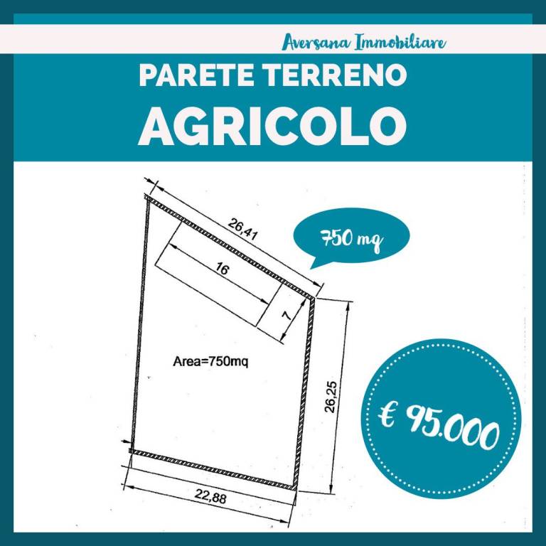 Terreno Agricolo in vendita a Parete via Carlo Pisacane