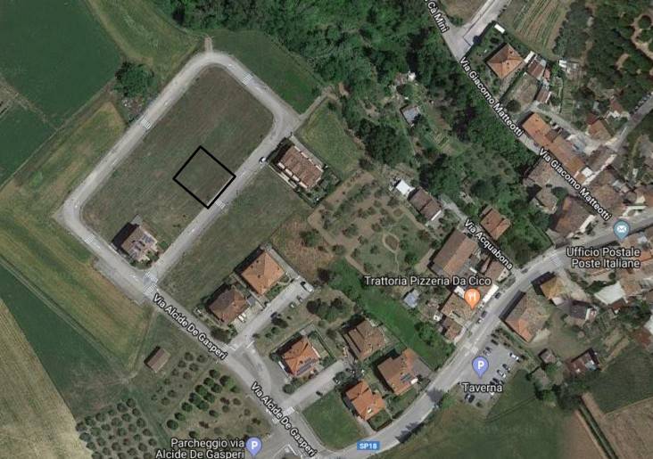 Terreno Residenziale in vendita a Montescudo-Monte Colombo via Alcide De Gasperi