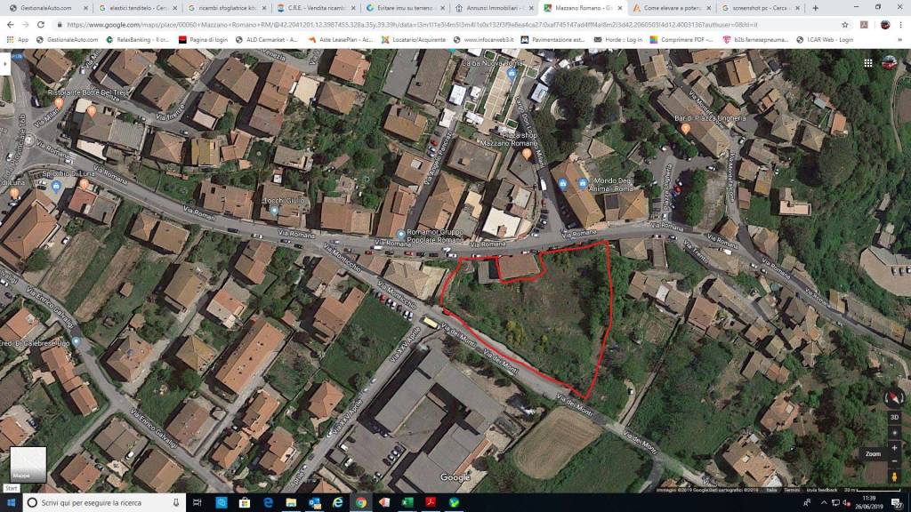 Terreno Residenziale in vendita a Mazzano Romano loacalità Monticchio