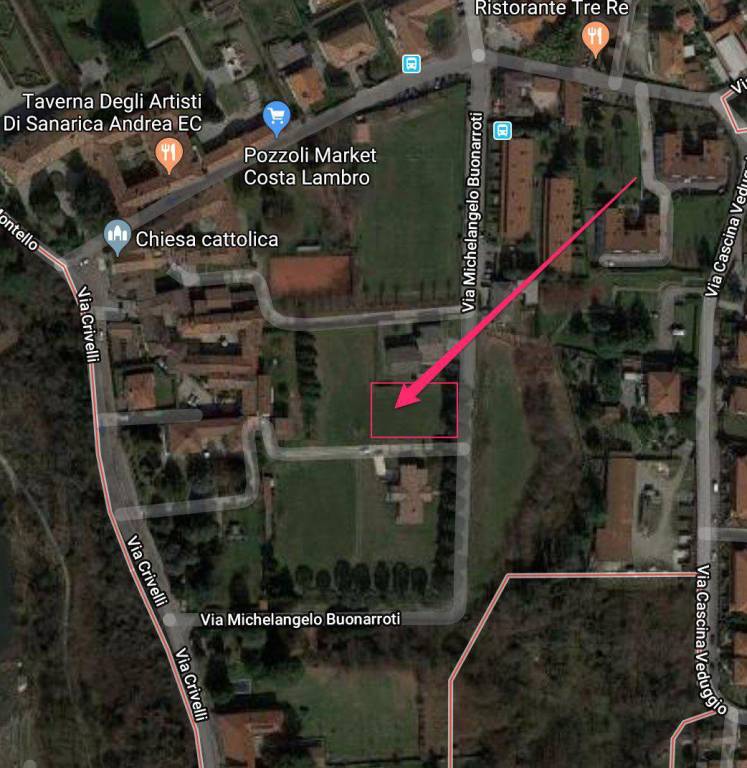 Terreno Residenziale in vendita a Carate Brianza via Michelangelo Buonarroti