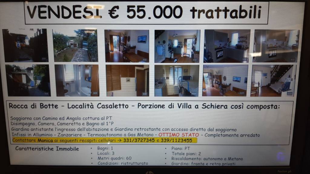 Villa a Schiera in in vendita da privato a Rocca di Botte sp27a