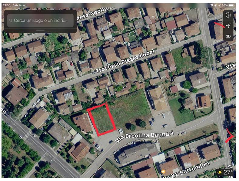 Terreno Residenziale in vendita a Bagnacavallo via Ercolina Bagnari