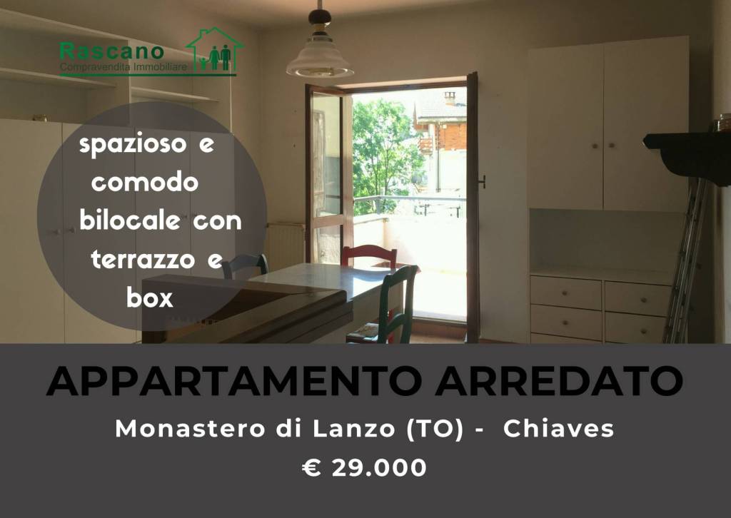Appartamento in vendita a Monastero di Lanzo via della Fontana