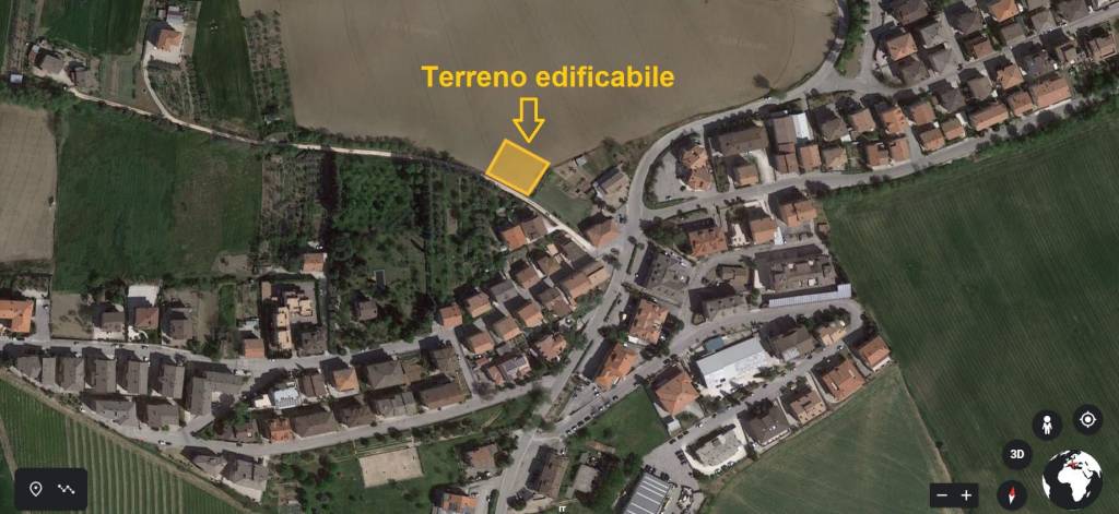 Terreno Residenziale in vendita a Monte Urano contrada San Pietro