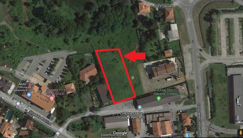 Terreno Residenziale in vendita a Pinerolo strada Poirino, 35A