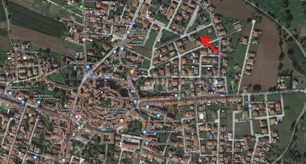 Terreno Residenziale in vendita a Pietramelara via Unità d'Italia, 24