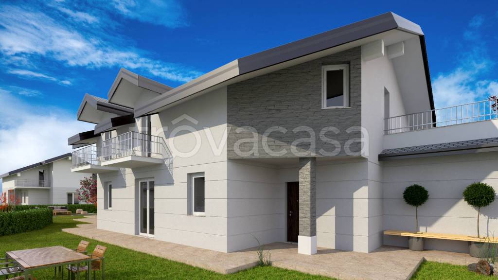Villa Bifamiliare in vendita a Druento strada Asilera, 36