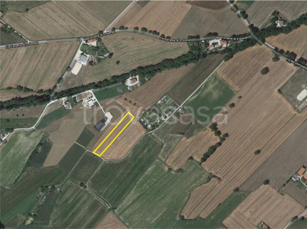 Terreno Agricolo in vendita a Gubbio via Torrente di San Donato